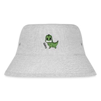 Bébé dinosaure en colère cadeau - Bob recyclé Stanley/Stella - gris chiné - Devant