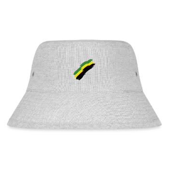 Jamaika - Stanley/Stella recycelter Bucket Hat - Grau meliert - Vorne