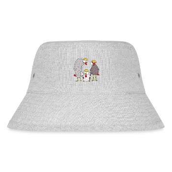 Construction site Construction Client Use Maurer Gewerbe - Stanley/Stella Recycled Bucket Hat - heather grey - Front