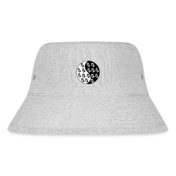 Steinbock Astronomie Horoskop Aberglaube Galaxie - Stanley/Stella recycelter Bucket Hat - Grau meliert - Vorne