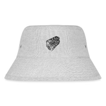 Auto Engine Block Cylinder Displacement Fan - Stanley/Stella Recycled Bucket Hat - heather grey - Front