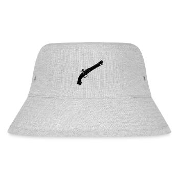 Pirate pistol - Stanley/Stella Recycled Bucket Hat - heather grey - Front