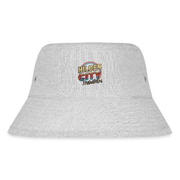Hilden Germany City Font 80s style - Stanley/Stella Recycled Bucket Hat - heather grey - Front