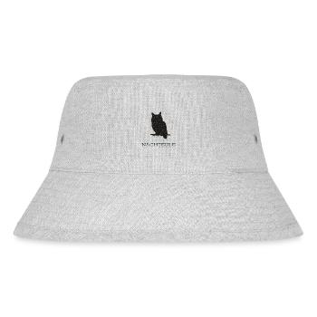 nACHTEULe - Stanley/Stella recycelter Bucket Hat - Grau meliert - Vorne