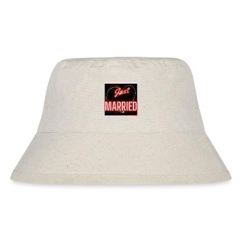 GERADE VERHEIRATET, LANG LEBE DIE MARIE,EVJF,VALENTINSTAG - Stanley/Stella recycelter Bucket Hat - Naturweiß - Vorne