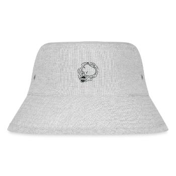 Anti-Zoo Five - Stanley/Stella recycelter Bucket Hat - Grau meliert - Vorne