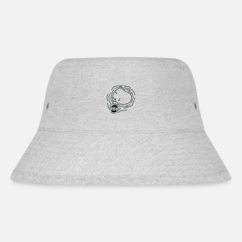 Anti-Zoo Five - Stanley/Stella recycelter Bucket Hat - Grau meliert
