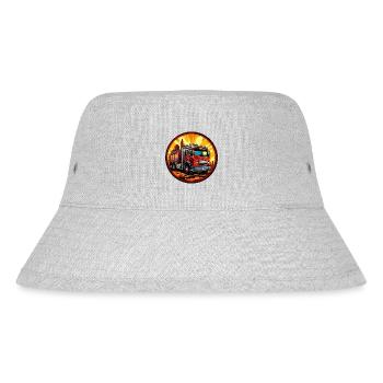 Feuerwehr - Stanley/Stella recycelter Bucket Hat - Grau meliert - Vorne