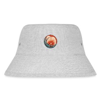 Shell - Stanley/Stella Recycled Bucket Hat - heather grey - Front