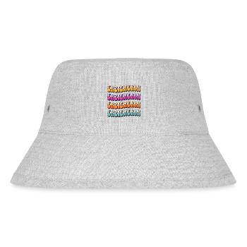 Erzieherin Kindergarten Kita Beruf Kindergärtnerin - Stanley/Stella recycelter Bucket Hat - Grau meliert - Vorne