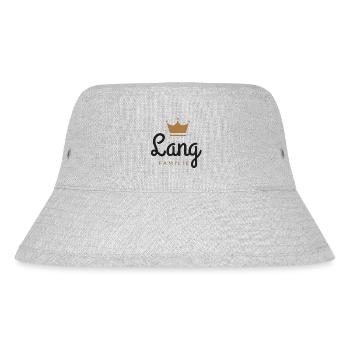 Lang-Familie - Stanley/Stella recycelter Bucket Hat - Grau meliert - Vorne