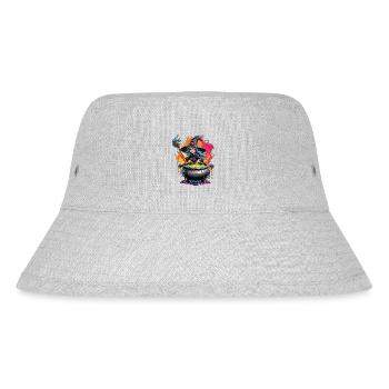 Witch / Magic / Witch Ritual / Fairy Tale / Spell - Stanley/Stella Recycled Bucket Hat - heather grey - Front