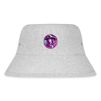 Cow Girl / Wild West / Desert / Lasso / Rodeo - Stanley/Stella Recycled Bucket Hat - heather grey - Front