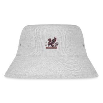 Mystic Guardian Griffin - Stanley/Stella Recycled Bucket Hat - heather grey - Front