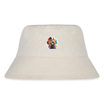 Boxer / Sports / Fight / Arena / Boxing Ring / Fists - Stanley/Stella Recycled Bucket Hat - natural - Front