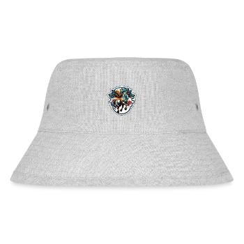Pegasus / Wings /Greek / Fantasy - Stanley/Stella Recycled Bucket Hat - heather grey - Front