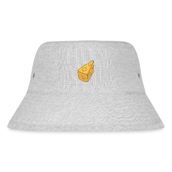 Symbole de l’aliment au fromage - Bob recyclé Stanley/Stella - gris chiné - Devant