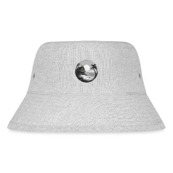 Lakeside House / Cabin / Lake / Mountains / Nature /Forest - Stanley/Stella Recycled Bucket Hat - heather grey - Front