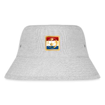 Niederlande Fußball - Stanley/Stella recycelter Bucket Hat - Grau meliert - Vorne