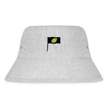 Symbol Flag Leaf Green Nature Bar - Stanley/Stella Recycled Bucket Hat - heather grey - Front