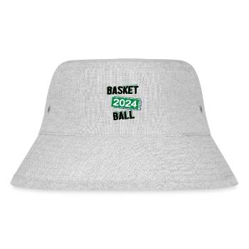 Basketball Spieler Team Turnier Mannschaft in 2024 - Stanley/Stella recycelter Bucket Hat - Grau meliert - Vorne