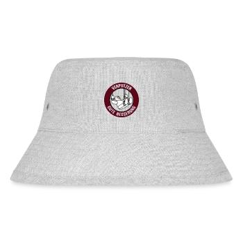 Verputzer Gute Besserung Alles Gute Krankheit - Stanley/Stella recycelter Bucket Hat - Grau meliert - Vorne