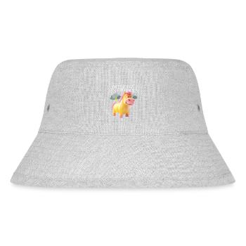 Not Fast, Just Furious – Angry Unicorn - Stanley/Stella Recycled Bucket Hat - heather grey - Front