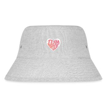Équipe Bride Heart - Bob recyclé Stanley/Stella - gris chiné - Devant