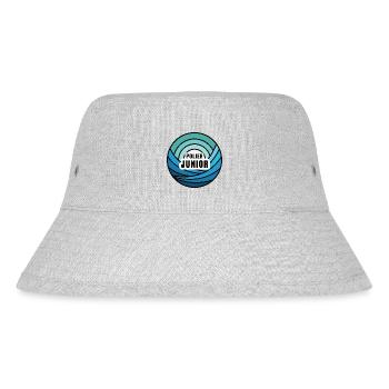 Polier Nachwuchs Nachfolger Junior Kind Bauleiter - Stanley/Stella recycelter Bucket Hat - Grau meliert - Vorne