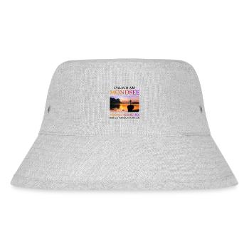 Mondsee Summer - white version - Stanley/Stella Recycled Bucket Hat - heather grey - Front