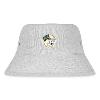 BABY 2026 BOTTLE SOCCER - Stanley/Stella Recycled Bucket Hat - heather grey - Front