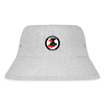 Antifa Vikings - Stanley/Stella recycelter Bucket Hat - Grau meliert - Vorne