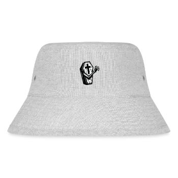 Gravestone Kreuzhand - Stanley/Stella Recycled Bucket Hat - heather grey - Front
