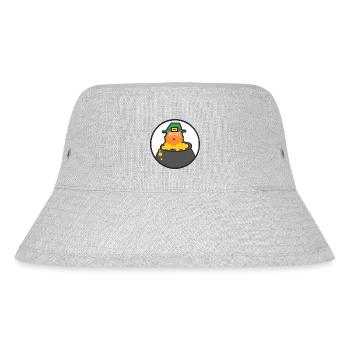 AND Ginger_cs2 emblem - Stanley/Stella Recycled Bucket Hat - heather grey - Front