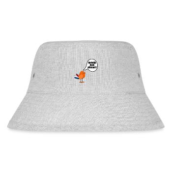 Niederländisch Vielen Dank Euch - Stanley/Stella recycelter Bucket Hat - Grau meliert - Vorne