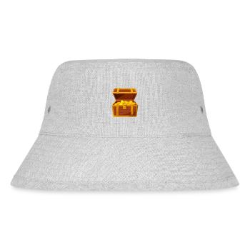 Schatztruhe - Stanley/Stella recycelter Bucket Hat - Grau meliert - Vorne