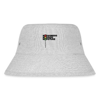 Bauern Protest No Farmers No Food No Future Ampel - Stanley/Stella recycelter Bucket Hat - Grau meliert - Vorne