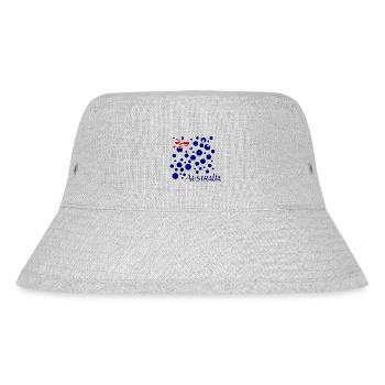 Australia - Stanley/Stella recycelter Bucket Hat - Grau meliert - Vorne