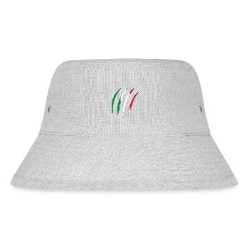 Italy - Stanley/Stella recycelter Bucket Hat - Grau meliert - Vorne