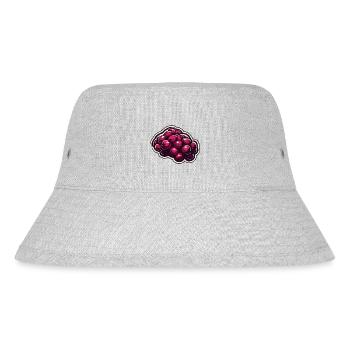 Food / Fruit / Market / Vitamins / Design - Stanley/Stella Recycled Bucket Hat - heather grey - Front