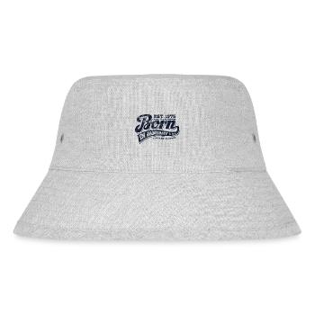 Born in January 1975 - Geburtstag - Geschenk - Stanley/Stella recycelter Bucket Hat - Grau meliert - Vorne