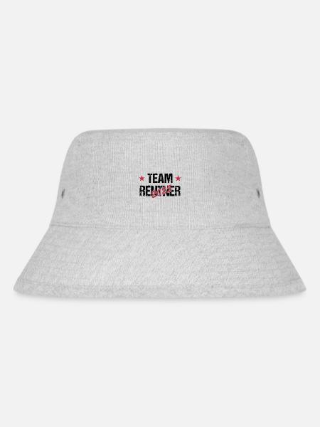 Rentner 2025 - Stanley/Stella recycelter Bucket Hat - Grau meliert