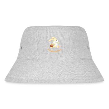 Ostern - Stanley/Stella recycelter Bucket Hat - Grau meliert - Vorne