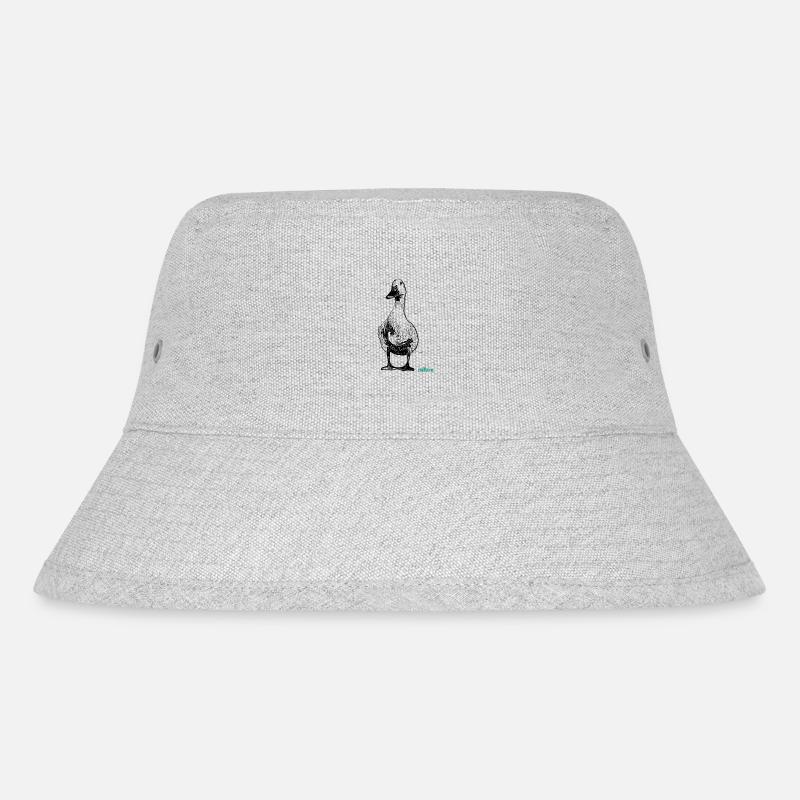 Duck - Stanley/Stella Recycled Bucket Hat - heather grey