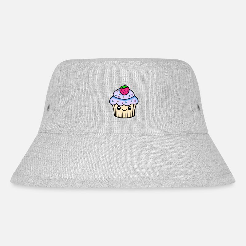 Mignon cupcake kawaii - Bob recyclé Stanley/Stella - gris chiné