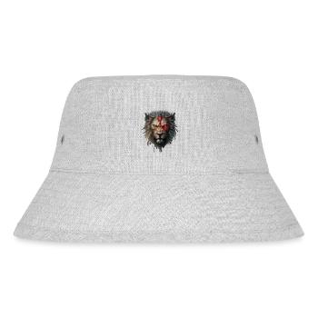 Undead Lion: Terrifying King of the Savannah - Stanley/Stella Recycled Bucket Hat - heather grey - Front