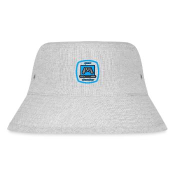 Game Chancher - Stanley/Stella recycelter Bucket Hat - Grau meliert - Vorne