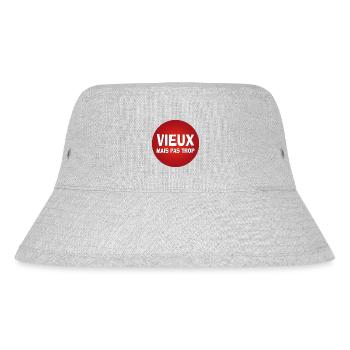 Vieux mais pas trop - Bob recyclé Stanley/Stella - gris chiné - Devant