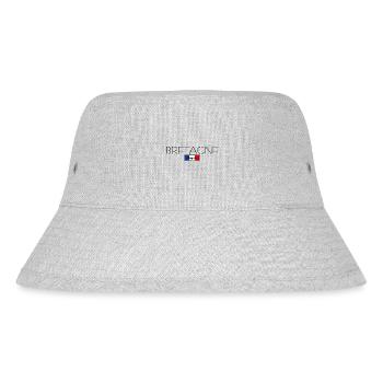 BRITTANY FRANCE HOLIDAY SUMMER PARTY (b) - Stanley/Stella Recycled Bucket Hat - heather grey - Front