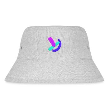 Color Splashes #1 - Stanley/Stella recycelter Bucket Hat - Grau meliert - Vorne